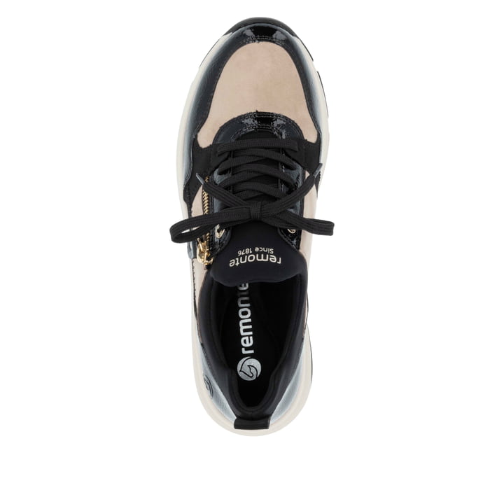 Remonte Artikelnummer D1S02-04 remonte Damen Sneaker tiefschwarz-sandbeige Riesige Rabatte