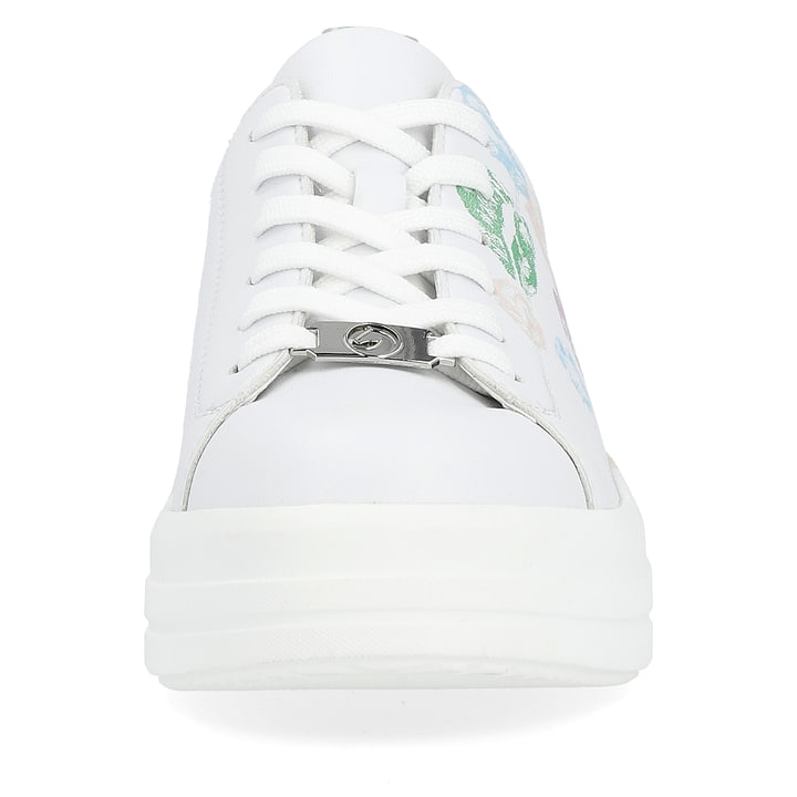 Remonte Artikelnummer D1C03-80 remonte Damen Sneaker frostweiß-multicolor 50% Rabatt mit kostenlosem Versand