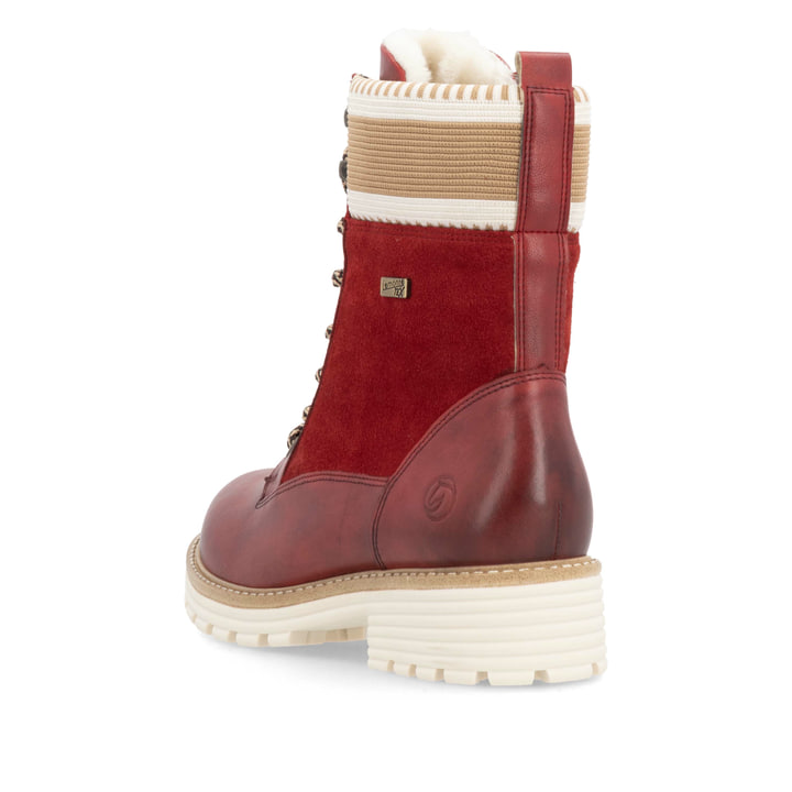 Remonte Artikelnummer D0W77-35 remonte Damen Schnürstiefel feuerrot Speichern exportieren