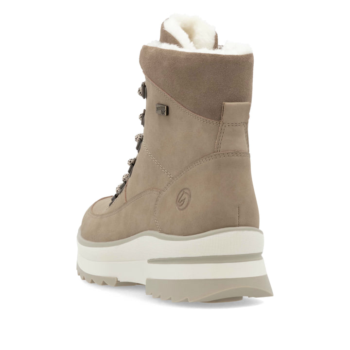 Remonte Artikelnummer D2B74-20 remonte Damen Schnürstiefel sandbeige Black Friday Preise
