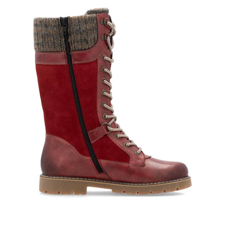 Remonte Artikelnummer D9380-35 remonte Damen Hochschaftstiefel mohnrot Im Verkauf