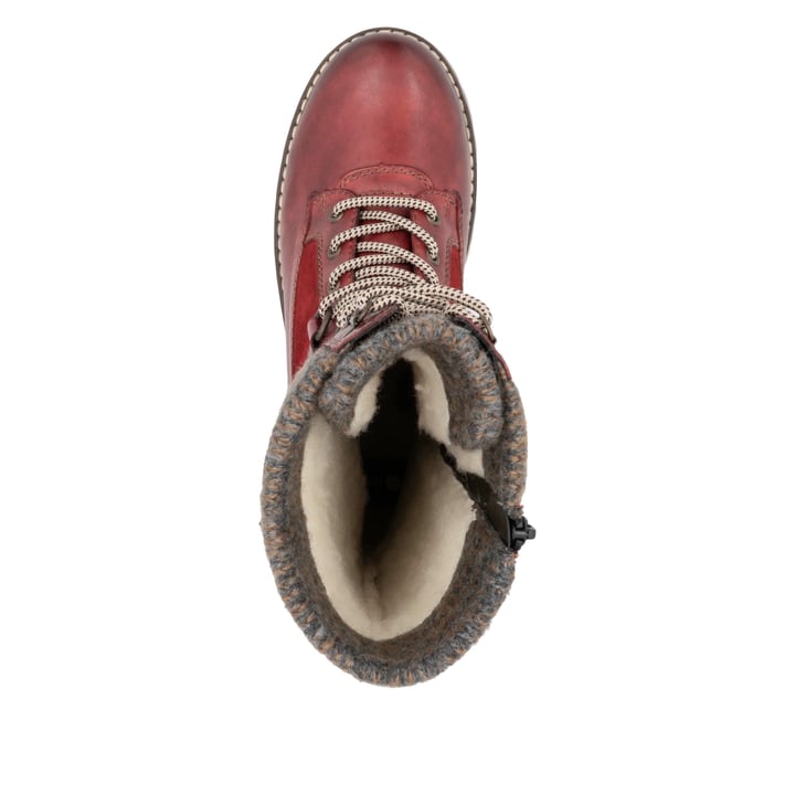 Remonte Artikelnummer D9380-35 remonte Damen Hochschaftstiefel mohnrot Im Verkauf