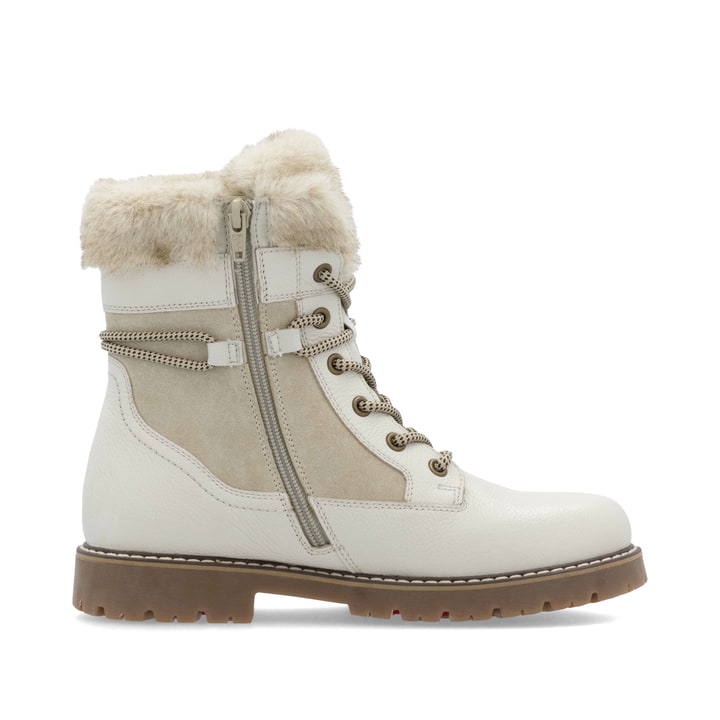 Remonte Artikelnummer D9381-80 remonte Damen Schnürstiefel perlweiß-hellbeige Günstiger Verkauf