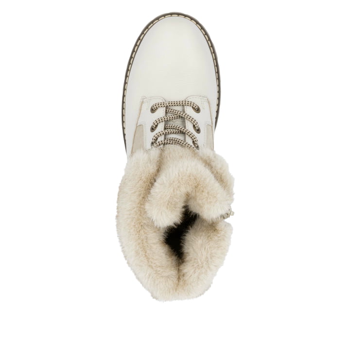 Remonte Artikelnummer D9381-80 remonte Damen Schnürstiefel perlweiß-hellbeige Günstiger Verkauf