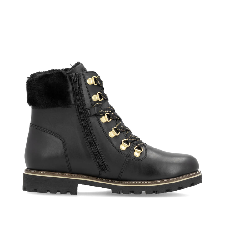 Remonte Artikelnummer D8483-00 remonte Damen Schnürstiefel mattschwarz Meist gekauft