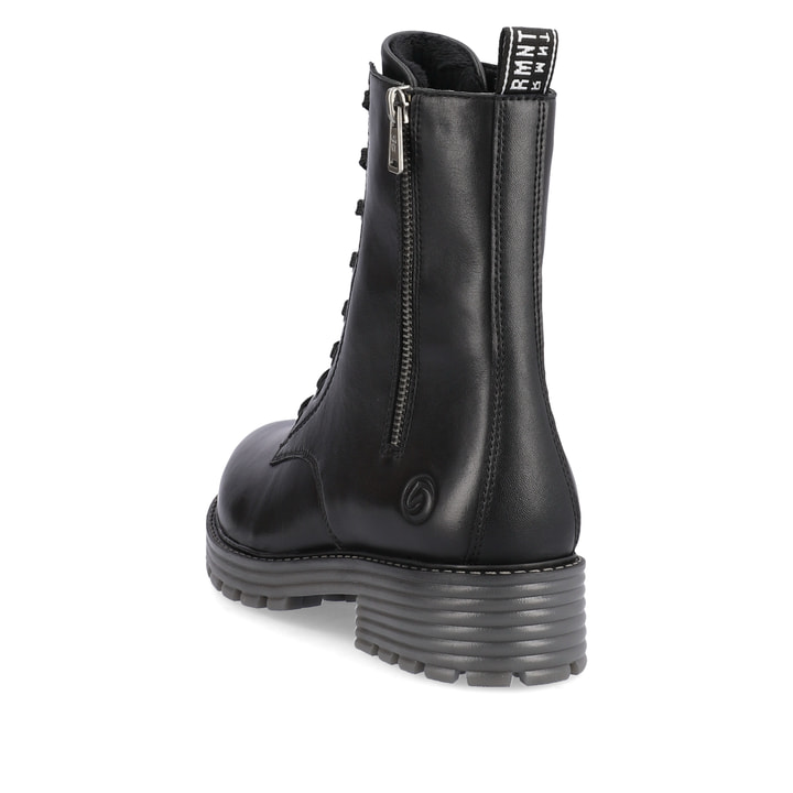 Remonte Artikelnummer D0W71-01 remonte Damen Schnürstiefel mitternachtsschwarz Limitierter Zeitrabatt