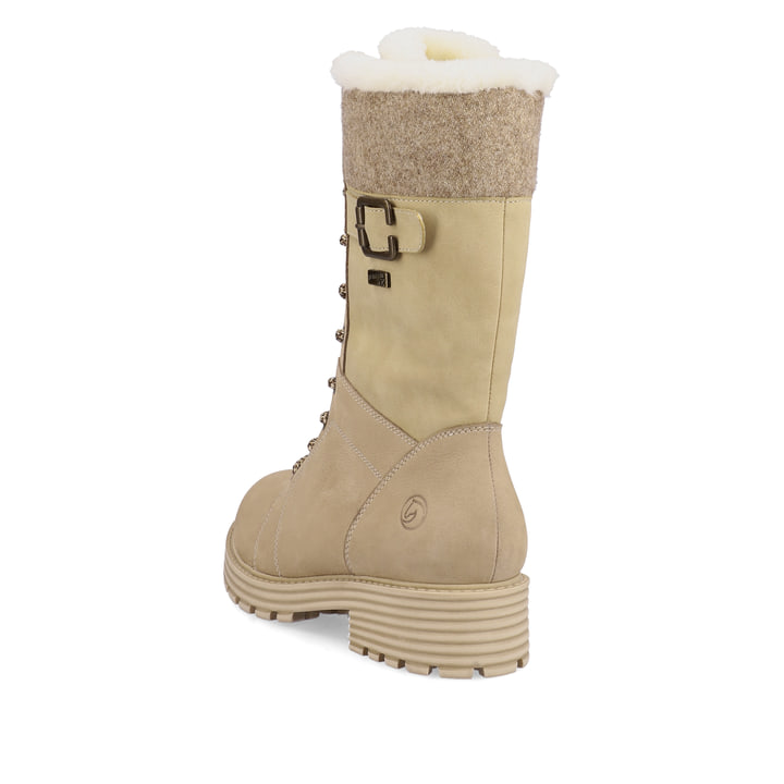 Remonte Artikelnummer D0W72-60 remonte Damen Hochschaftstiefel vanillebeige Fabrikpreis