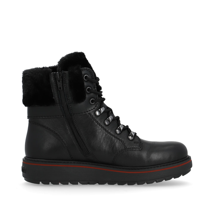Remonte Artikelnummer D0U70-01 remonte Damen Schnürstiefel mitternachtsschwarz Sonderangebot