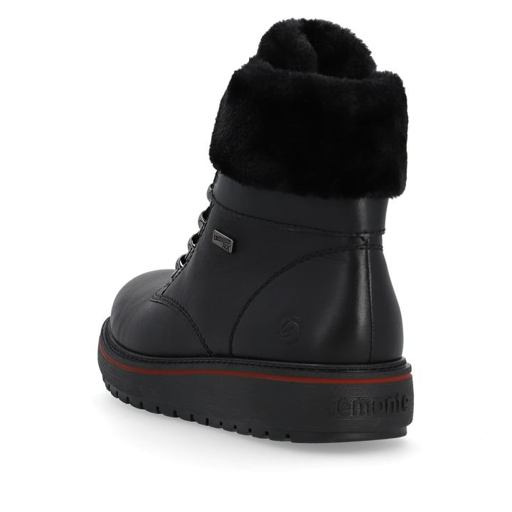 Remonte Artikelnummer D0U70-01 remonte Damen Schnürstiefel mitternachtsschwarz Sonderangebot
