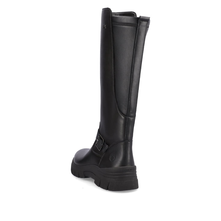 Remonte Artikelnummer D0E75-01 remonte Damen Hochschaftstiefel tiefschwarz Großer Ausverkauf