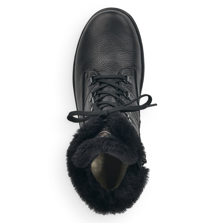 Remonte Artikelnummer R8480-01 remonte Damen Schnürstiefel tiefschwarz Online Shopping