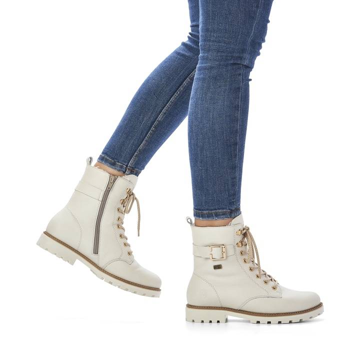 Remonte Artikelnummer D8475-80 remonte Damen Schnürstiefel perlweiß Preisnachlass