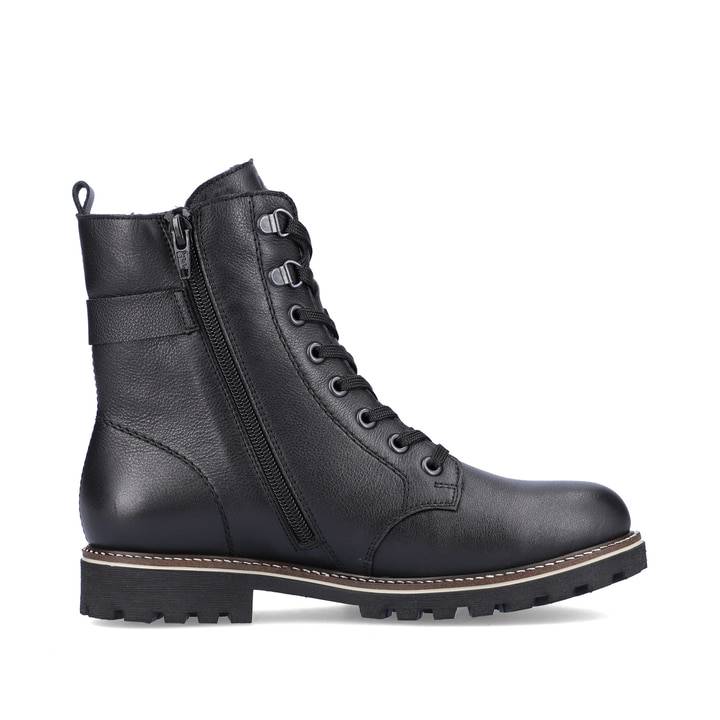 Remonte Artikelnummer D8475-01 remonte Damen Schnürstiefel urbanschwarz Saisonschlussverkauf