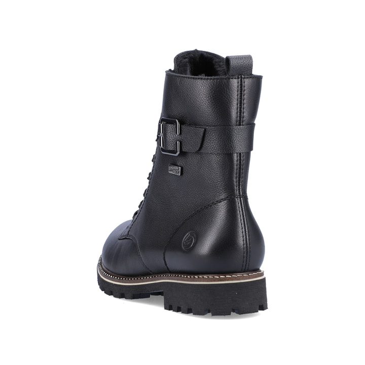 Remonte Artikelnummer D8475-01 remonte Damen Schnürstiefel urbanschwarz Saisonschlussverkauf