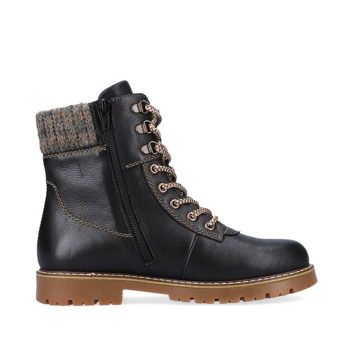Remonte Artikelnummer D9378-00 remonte Damen Schnürstiefel graphitschwarz-anthrazit Cyber Monday