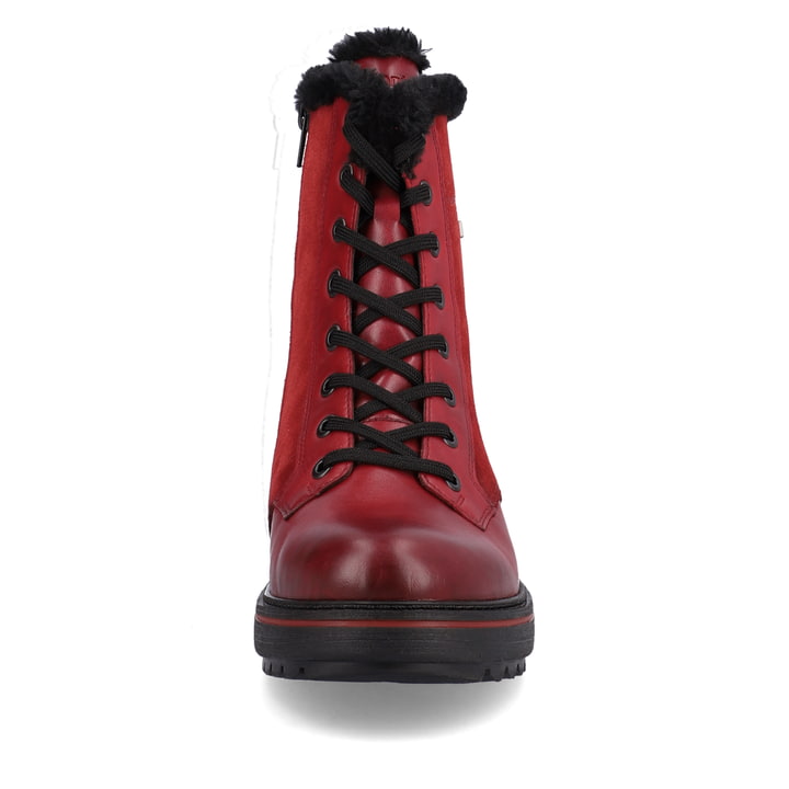 Remonte Artikelnummer D0U76-35 remonte Damen Schnürstiefel kirschrot Weihnachtsangebot