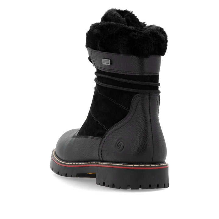 Remonte Artikelnummer D9381-00 remonte Damen Schnürstiefel nachtschwarz Osterangebot