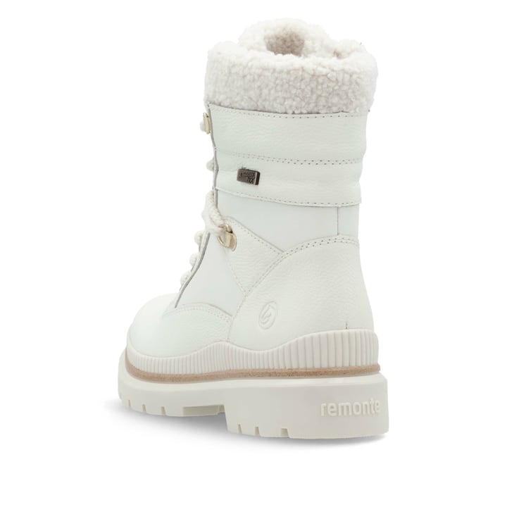 Remonte Artikelnummer D0C77-80 remonte Damen Schnürstiefel reinweiß Muttertagsangebot