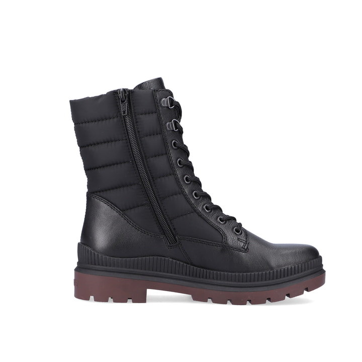 Remonte Artikelnummer D0C76-01 remonte Damen Schnürstiefel nachtschwarz Vatertagsangebot