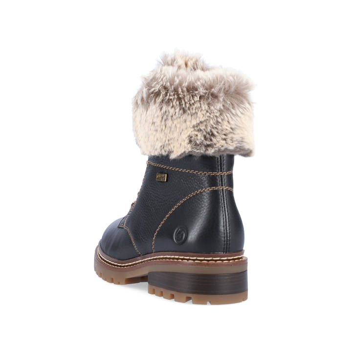 Remonte Artikelnummer D0B74-01 remonte Damen Schnürstiefel asphaltschwarz Jubiläumsangebot