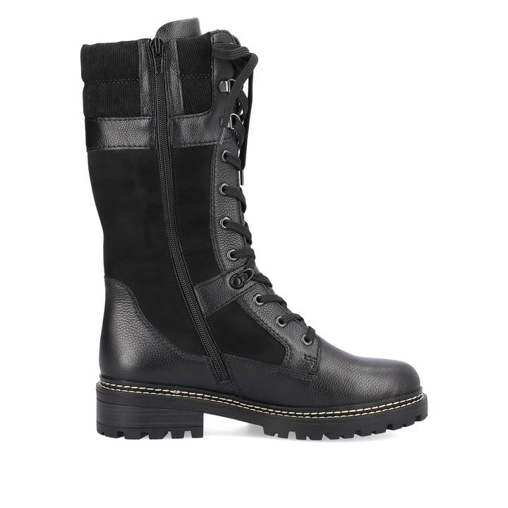 Remonte Artikelnummer D0B76-01 remonte Damen Hochschaftstiefel tiefschwarz Lagerräumung