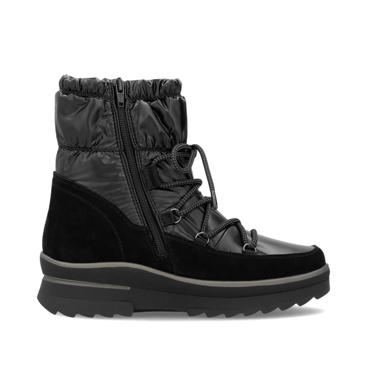 Remonte Artikelnummer D2B70-02 remonte Damen Schnürstiefel asphaltschwarz Top Angebot