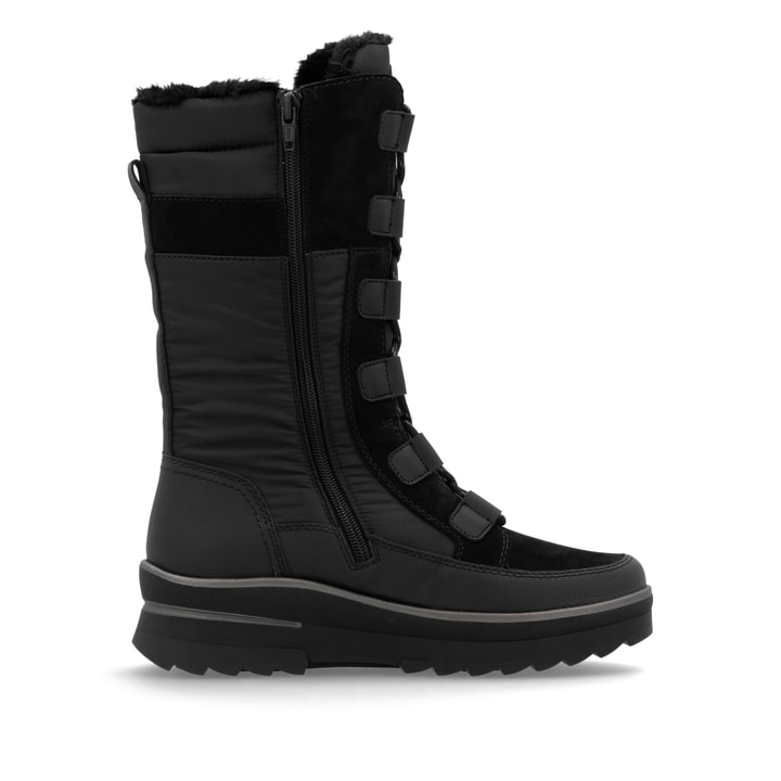 Remonte Artikelnummer D2B71-02 remonte Damen Hochschaftstiefel asphaltschwarz Zeitlich begrenztes Angebot