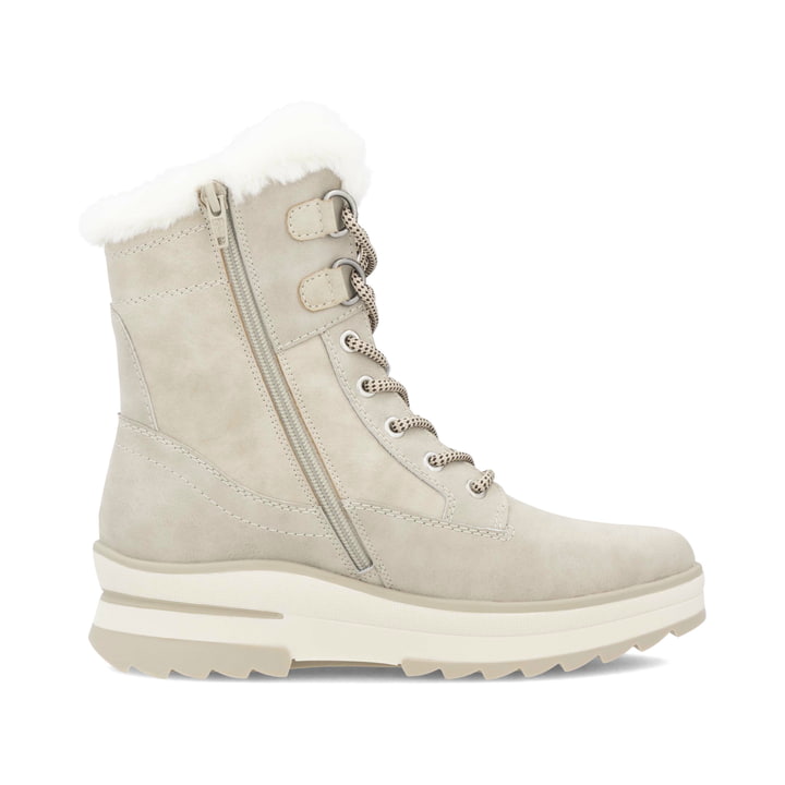 Remonte Artikelnummer D2B73-40 remonte Damen Schnürstiefel hellbeige Blitzangebot