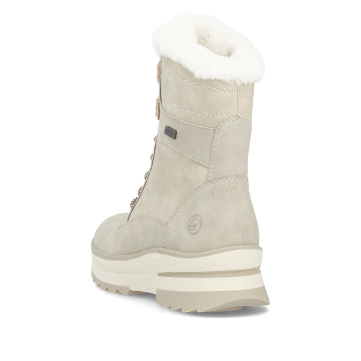 Remonte Artikelnummer D2B73-40 remonte Damen Schnürstiefel hellbeige Blitzangebot