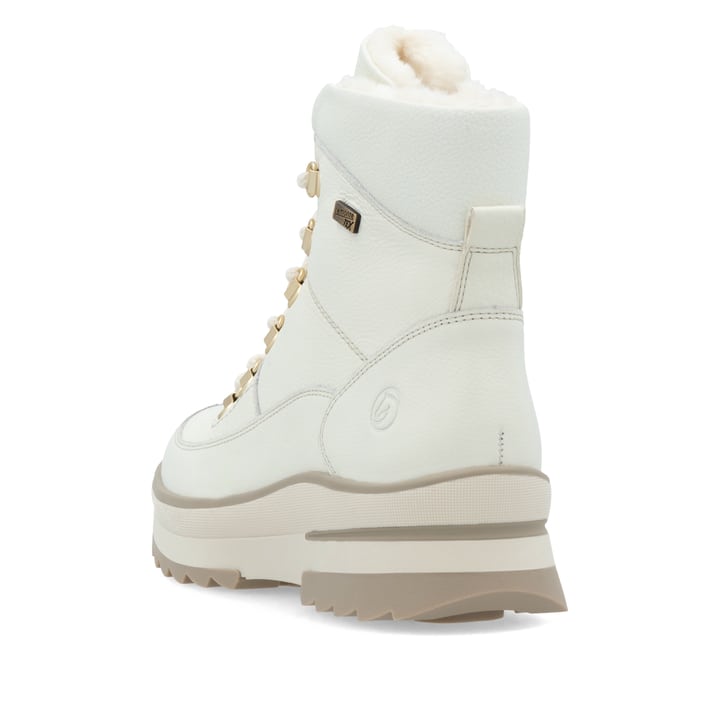 Remonte Artikelnummer D2B74-80 remonte Damen Schnürstiefel reinweiß Große Rabatte