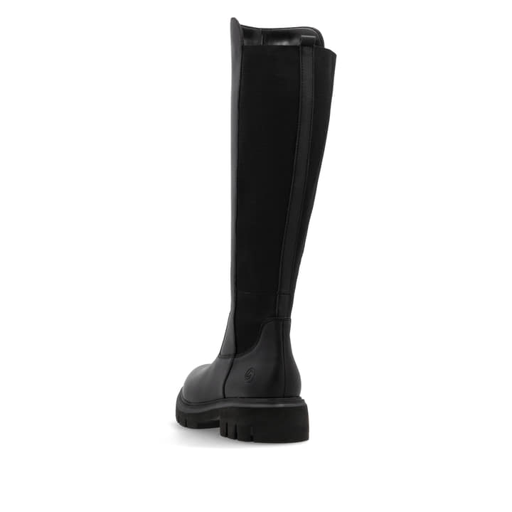 Remonte Artikelnummer D1W77-00 remonte Damen Hochschaftstiefel tiefschwarz Neuheiten