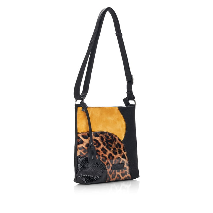 Remonte Artikelnummer Q0704-02 remonte Handtasche tiefschwarz-goldgelb Wochenangebot