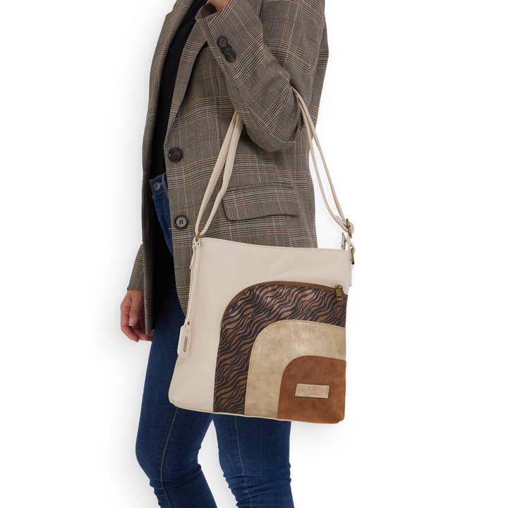 Remonte Artikelnummer Q0705-60 remonte Handtasche beigeweiß-metallic Nur noch ein Tag übrig