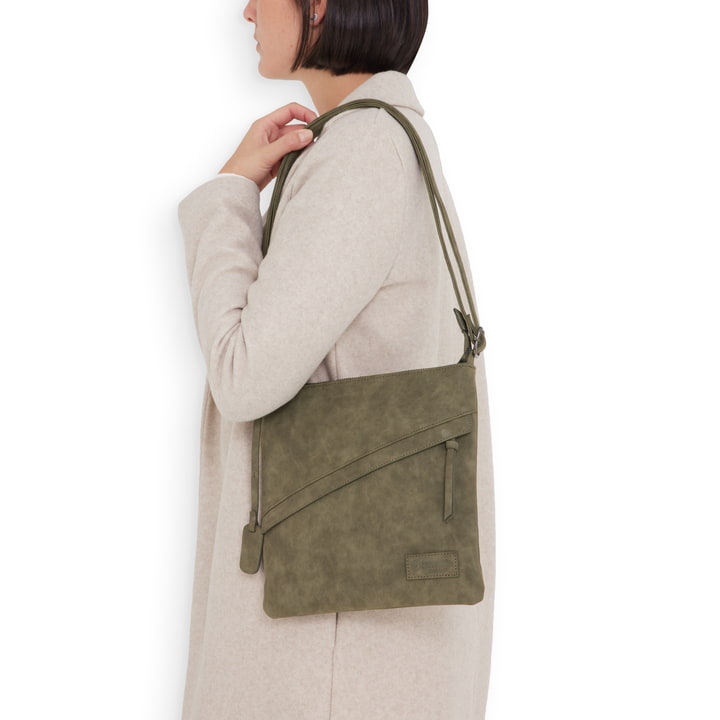 Remonte Artikelnummer Q0619-54 remonte Handtasche graugrün 50% Rabatt mit kostenlosem Versand