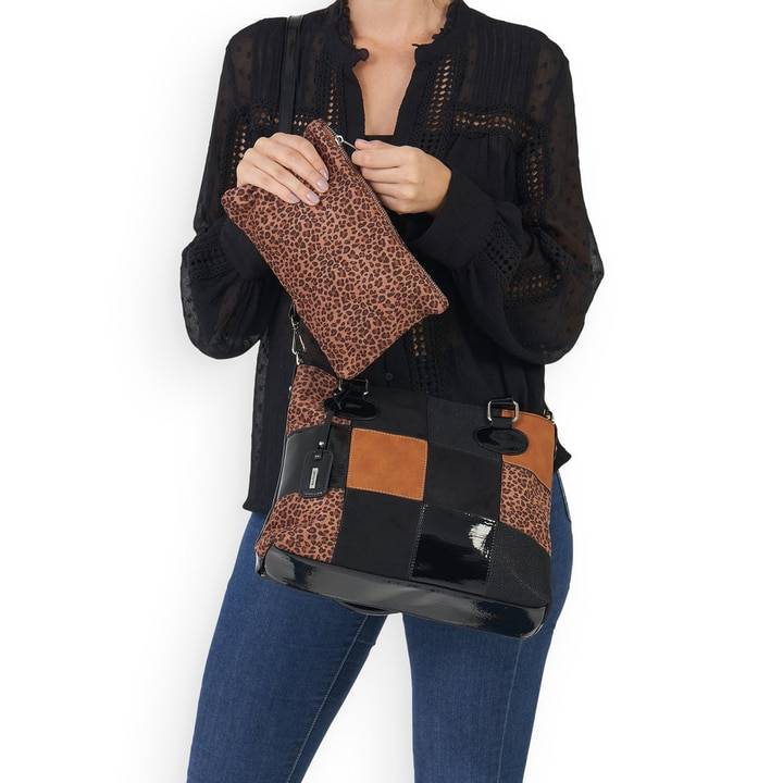 Remonte Artikelnummer Q0708-03 remonte Shopper graphitschwarz-kastanienbraun Online