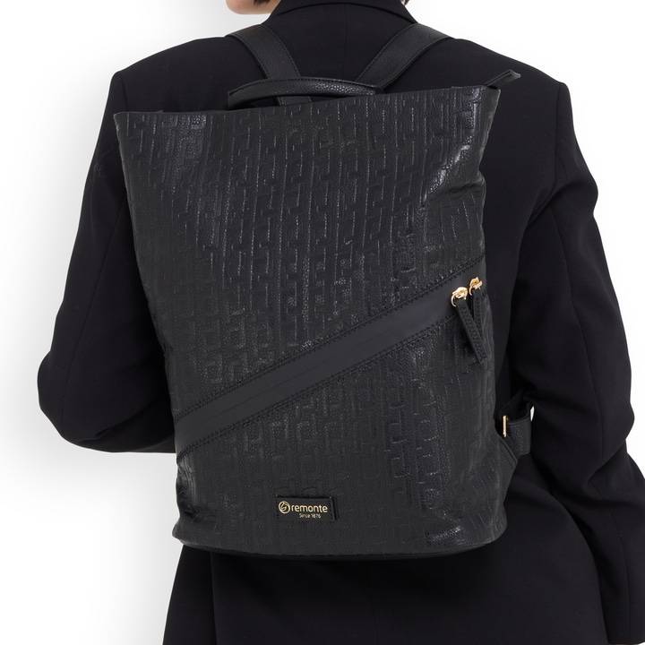 Remonte Artikelnummer Q0525-00 remonte Rucksack glanzschwarz Online Shopping