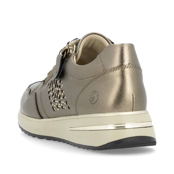 Remonte Artikelnummer D1G00-90 remonte Damen Sneaker bronze-metallic Valentinstagsangebot