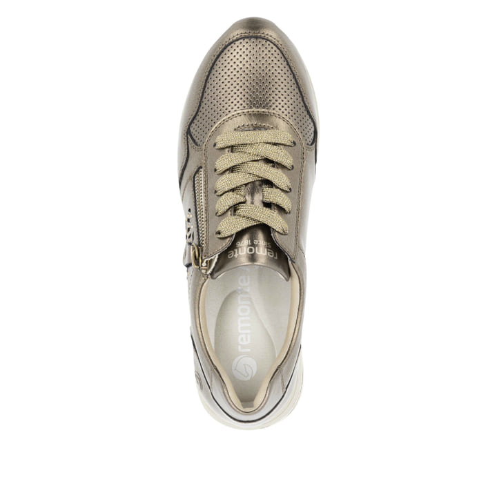 Remonte Artikelnummer D1G00-90 remonte Damen Sneaker bronze-metallic Valentinstagsangebot