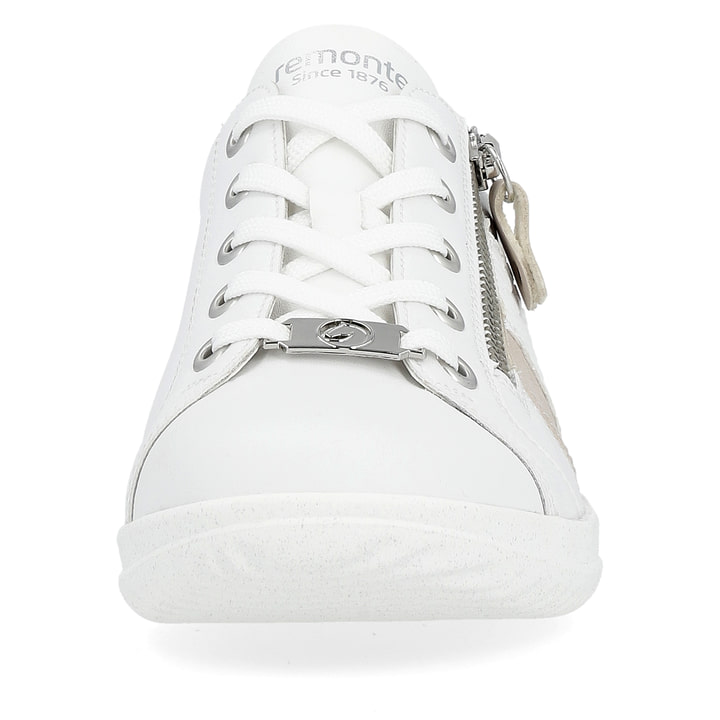 Remonte Artikelnummer D1E00-81 remonte Damen Schnürschuhe blütenweiß-metallic Online Outlet
