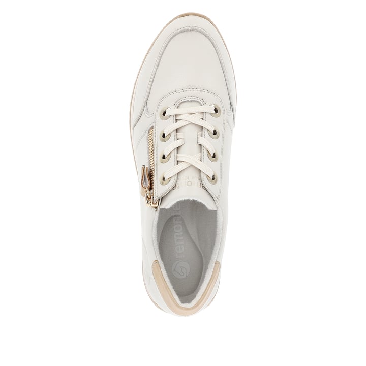 Remonte Artikelnummer D0H11-81 remonte Damen Sneaker schwanenweiß-lehmbeige Zeitlich begrenztes Angebot