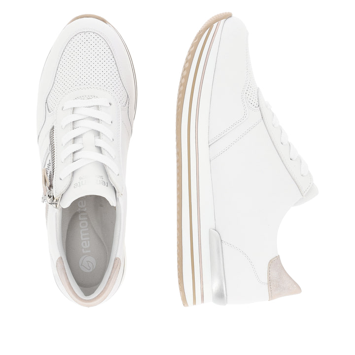 Remonte Artikelnummer D1318-80 remonte Damen Sneaker edelweiß-altrosa Bestseller