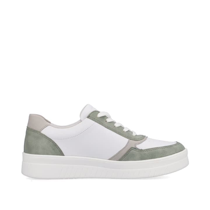 Remonte Artikelnummer D0J01-80 remonte Damen Sneaker edelweiß-mintgrün Räumungsverkauf