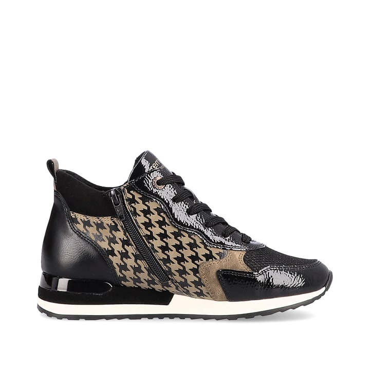 Remonte Artikelnummer R2577-01 remonte Damen Sneaker stahlschwarz-braun Bis zu 50% Rabatt