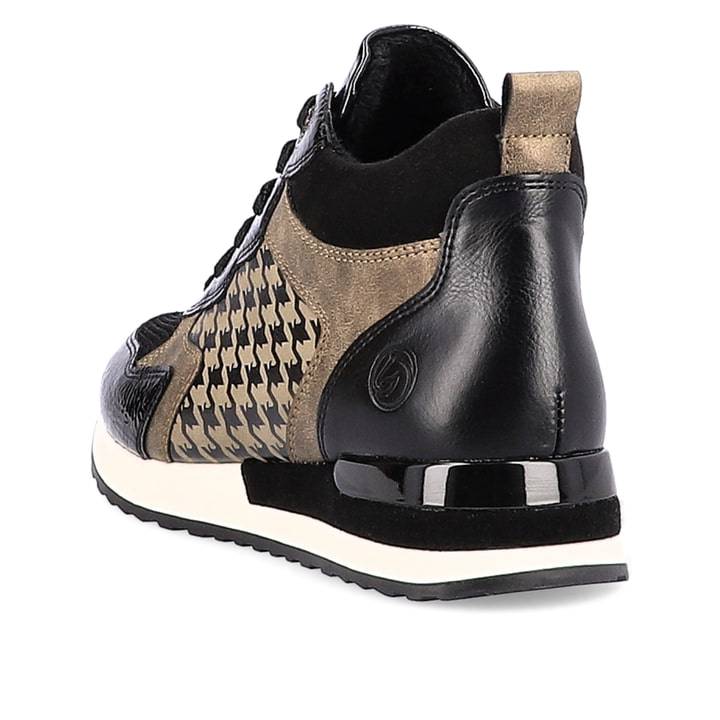 Remonte Artikelnummer R2577-01 remonte Damen Sneaker stahlschwarz-braun Bis zu 50% Rabatt