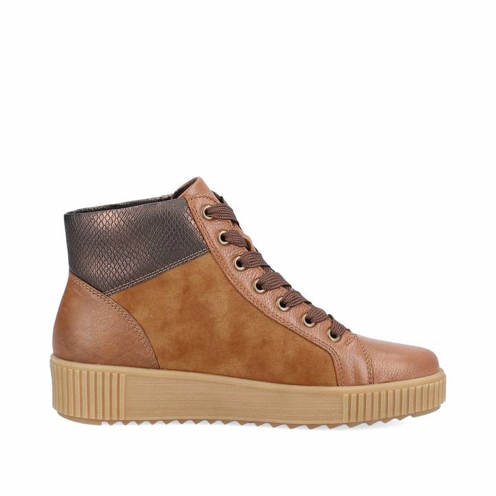 Remonte Artikelnummer R7997-24 remonte Damen Sneaker nougatbraun Super Rabatt