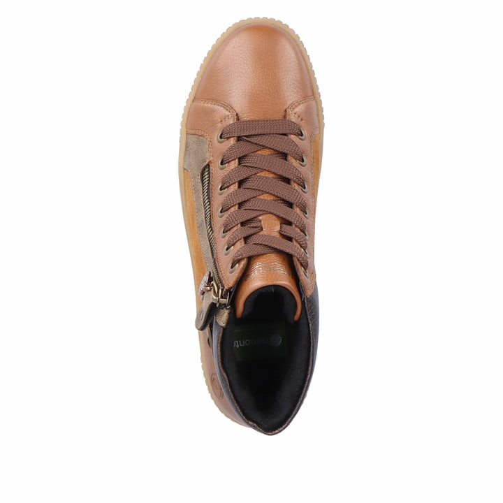 Remonte Artikelnummer R7997-24 remonte Damen Sneaker nougatbraun Super Rabatt