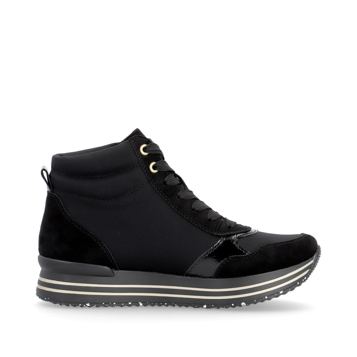 Remonte Artikelnummer D1370-01 remonte Damen Sneaker nachtschwarz 50% Rabatt mit kostenlosem Versand