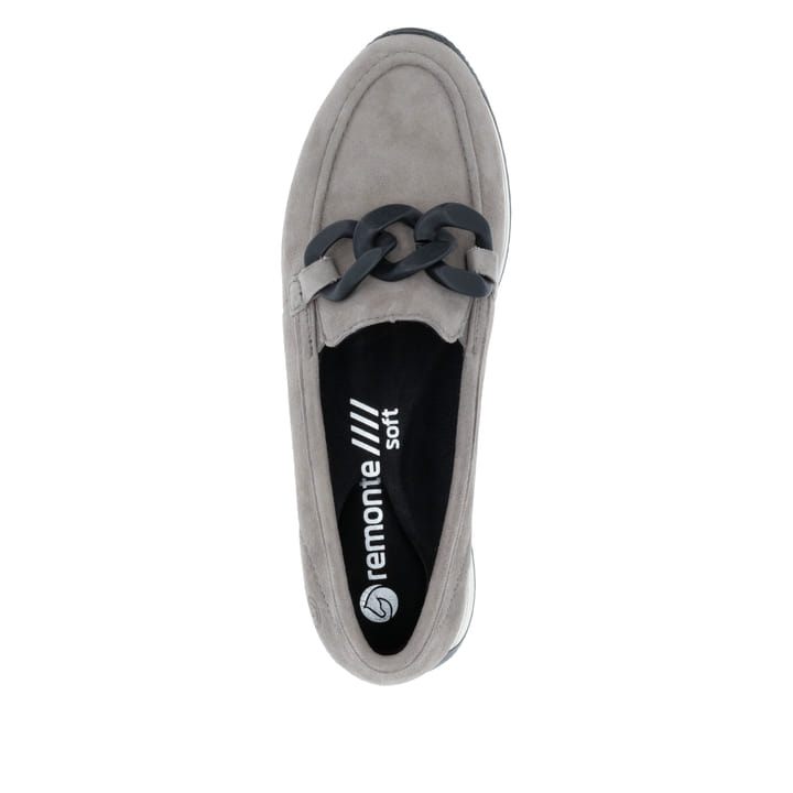 Remonte Artikelnummer D0H10-42 remonte Damen Loafers hellgrau im Angebot