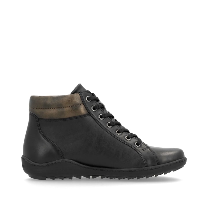 Remonte Artikelnummer R1458-03 remonte Damen Schnürschuhe schwarz-rostbraun Schlussverkauf