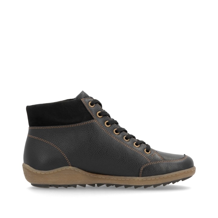 Remonte Artikelnummer R1457-02 remonte Damen Schnürschuhe graphitschwarz Fabrikverkauf